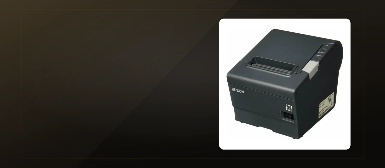 Receipt printers that keep the queue moving